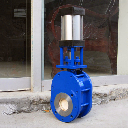 氣動雙閘板陶瓷閘閥 氣動雙閘板陶瓷閘閥